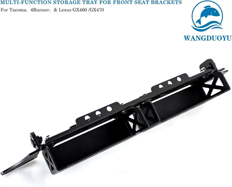 WANGDUOYU Front Seat Bracket Storage Tray Molle Panel Compatible with Toyota Tacoma 2005-2023, 4runner, and Lexus Gx460 Gx470 - Image 4